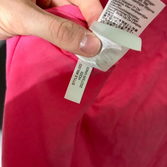 J.Crew Tissue Turtleneck Lightweight Long Sleeve Top in Pink Size XL - Picture 6 of 6